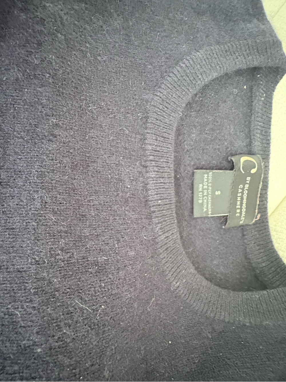 Bloomingdales Cashmere Crewneck Sweater - Black